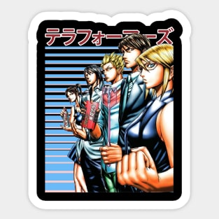 Beneath the Surface Formars Fan Tee Unveiling Characters' Secrets and Epic Battles Sticker